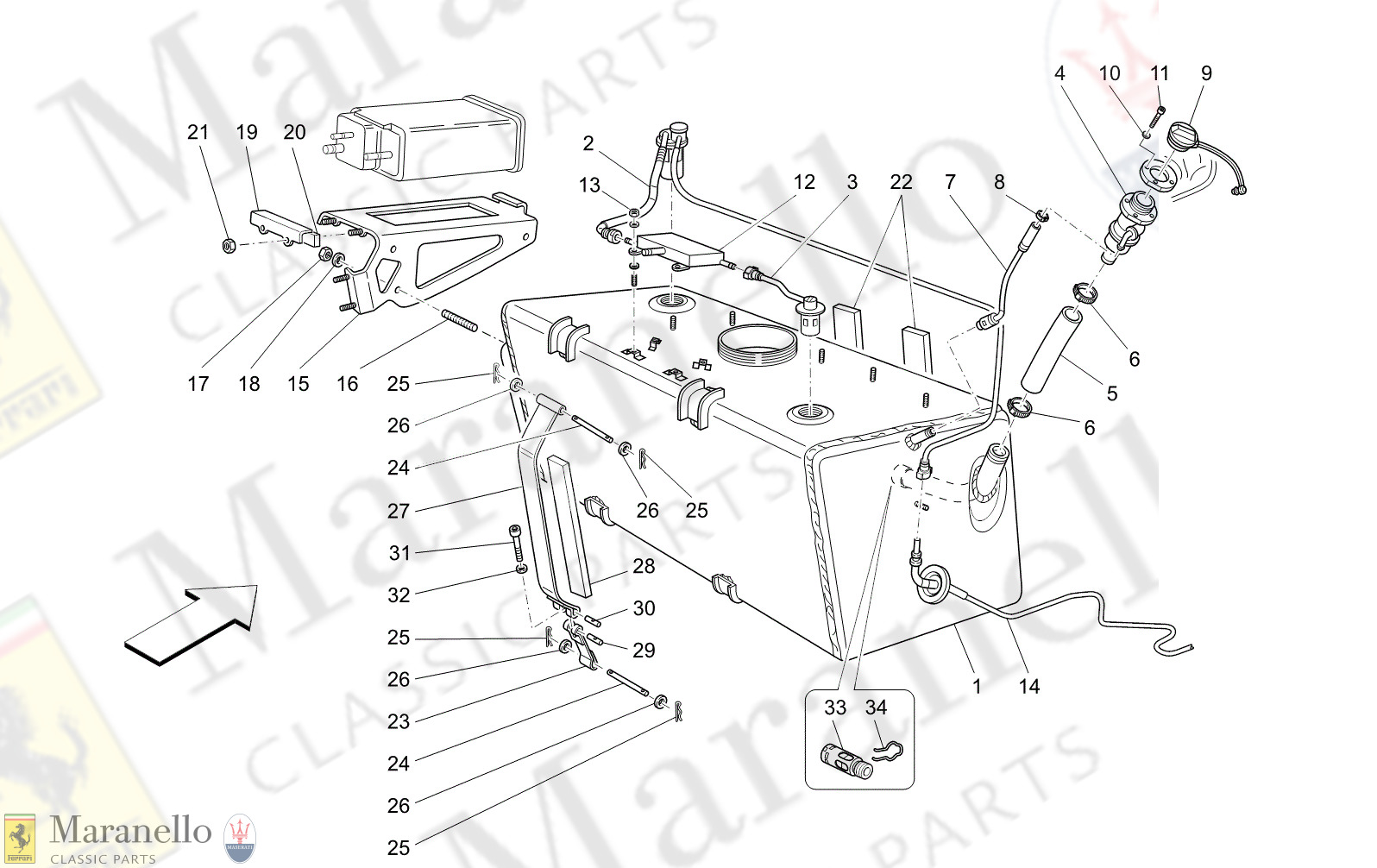 M1.42 - 13 - M142 - 13 Fuel Tank