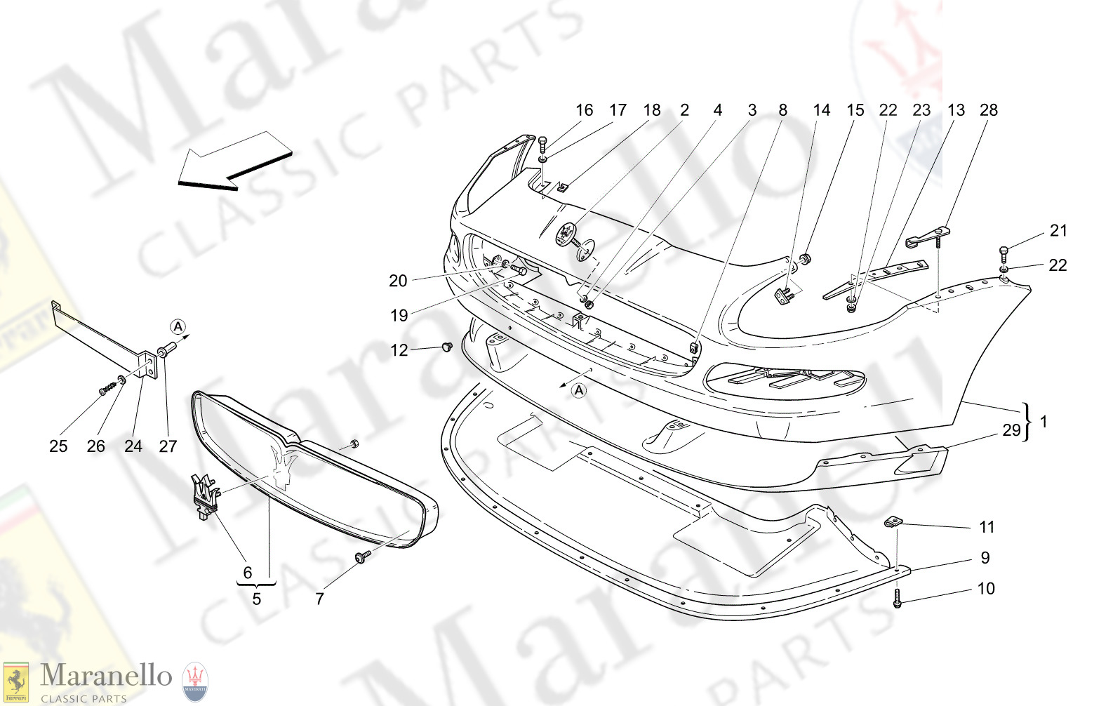 C9.10 - 12 - C910 - 12 Front Bumper