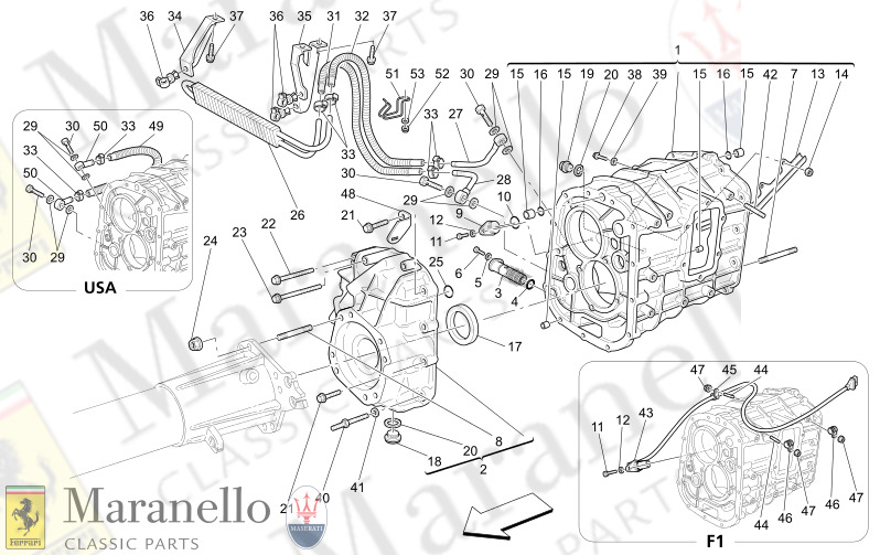 M3.10 - 1 GEARBOX HOUSINGS