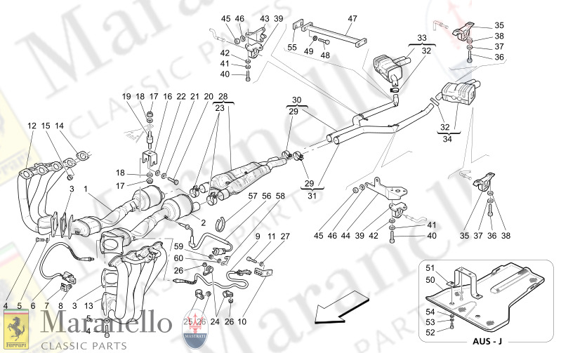 M1.82 - 1 EXHAUST SYSTEM