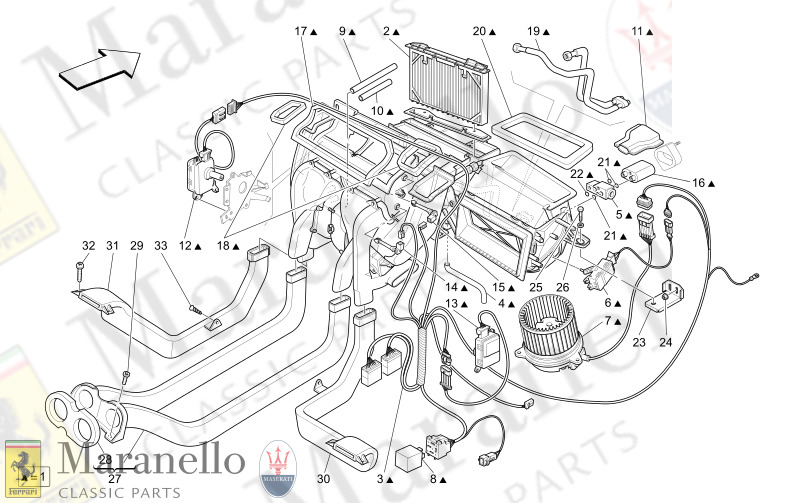 C8.41 - 1 AC UNIT DASHBOARD DEVICES