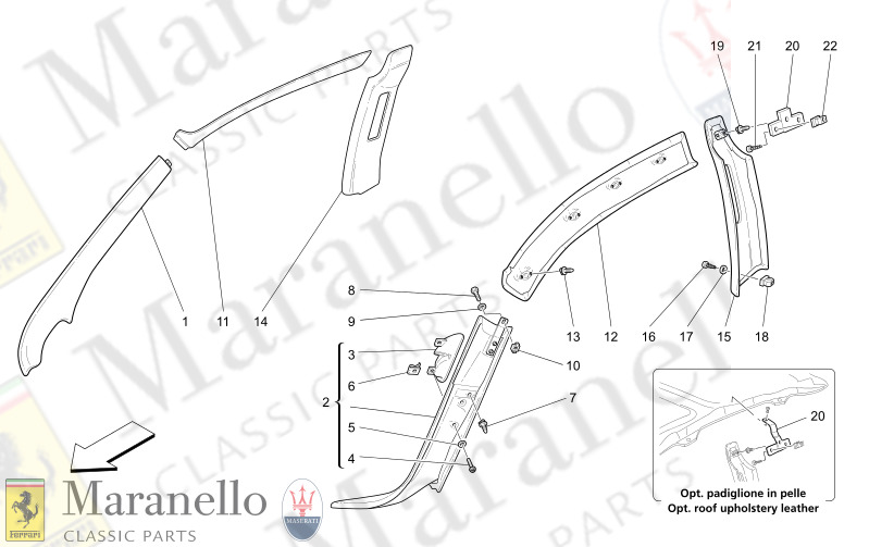 C9.44 - 1 INNER TRIMS