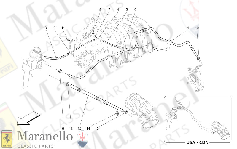 M1.63 - 1 OIL VAPOUR RECIRCULATION SYSTEM