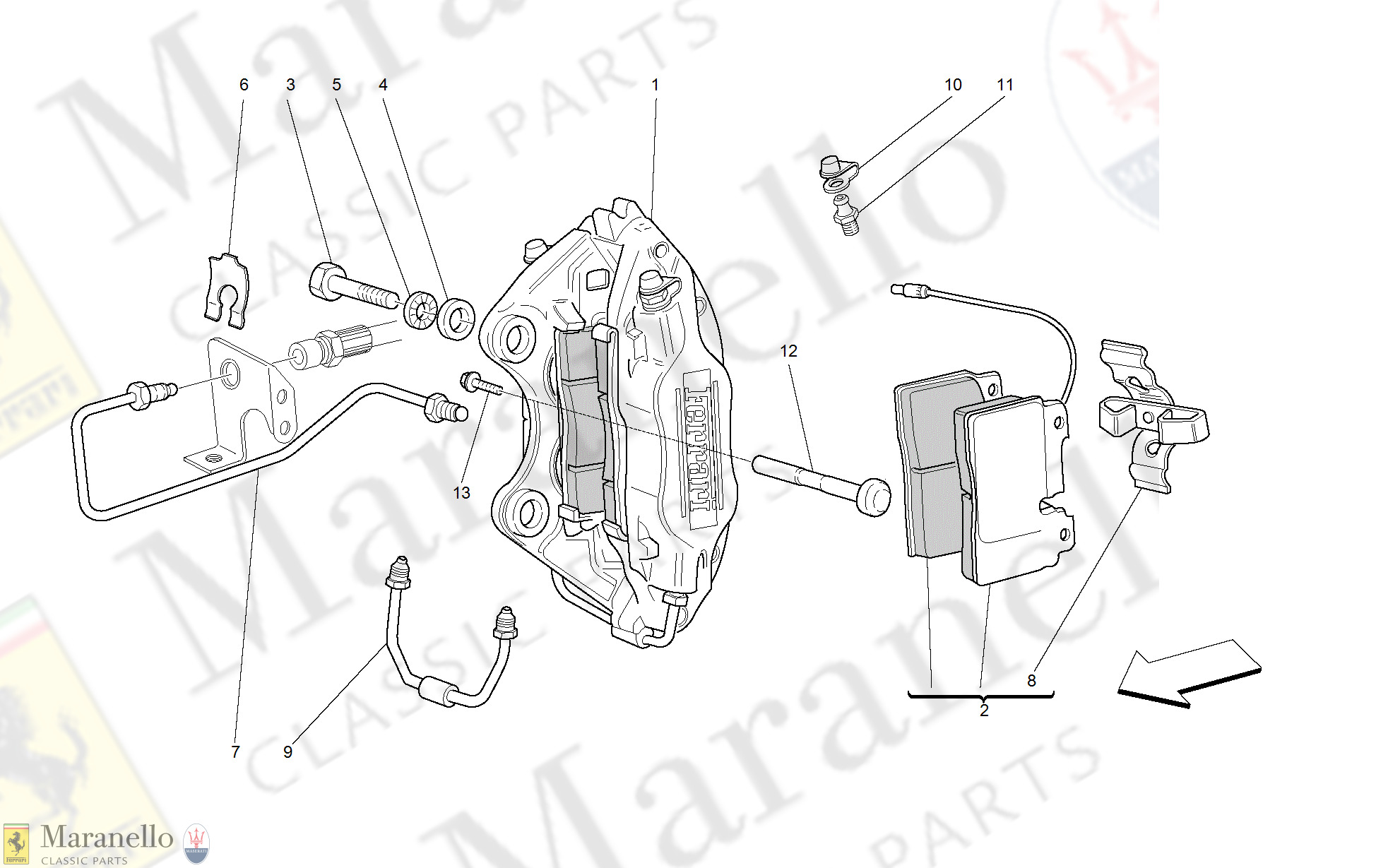 046 - Caliper For Front Brake