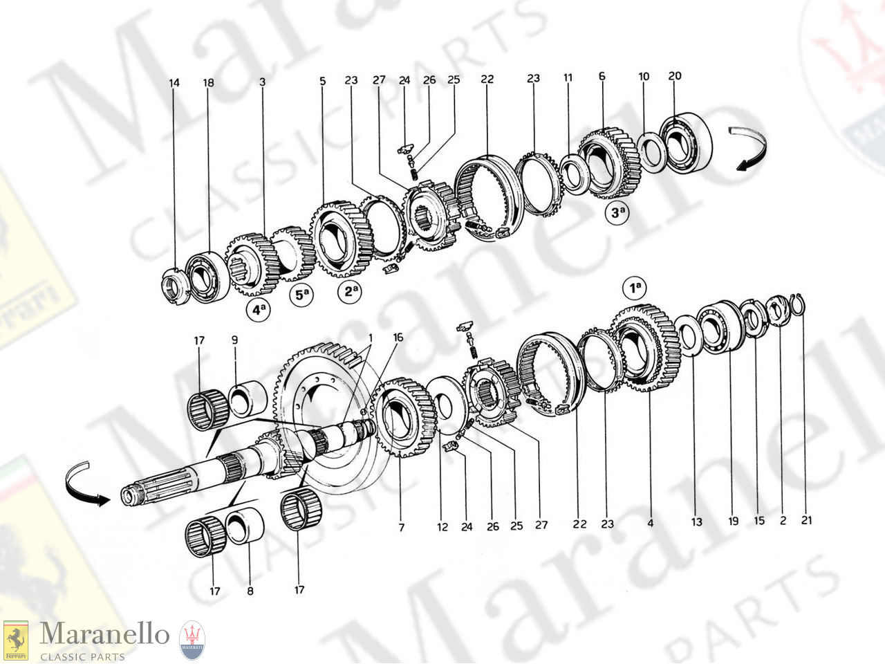 024 - Lay Shaft Gears