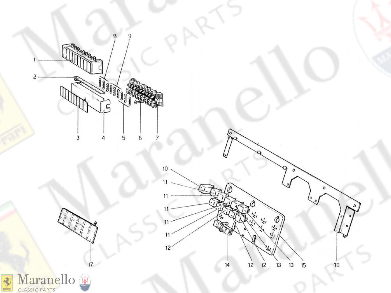 167 - Fuses And Relays (Valid For RHD - Aus Versions)