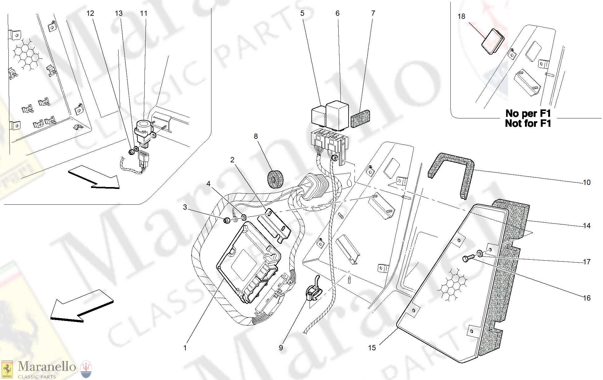 137 - Rear Passengers Compartment Control Stations