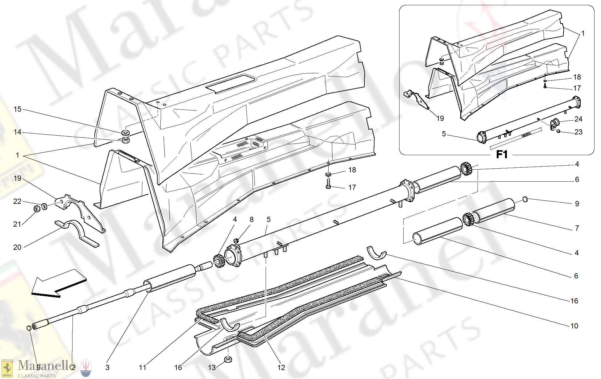 037 - Engine/Gearbox Connecting Tube And Insulation