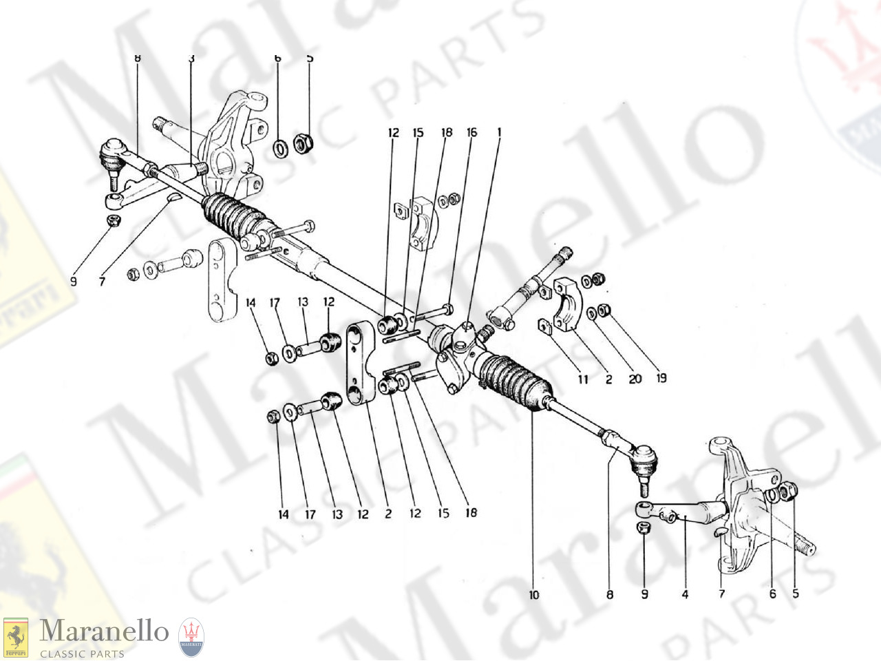 032 - Steering Box And Linkage