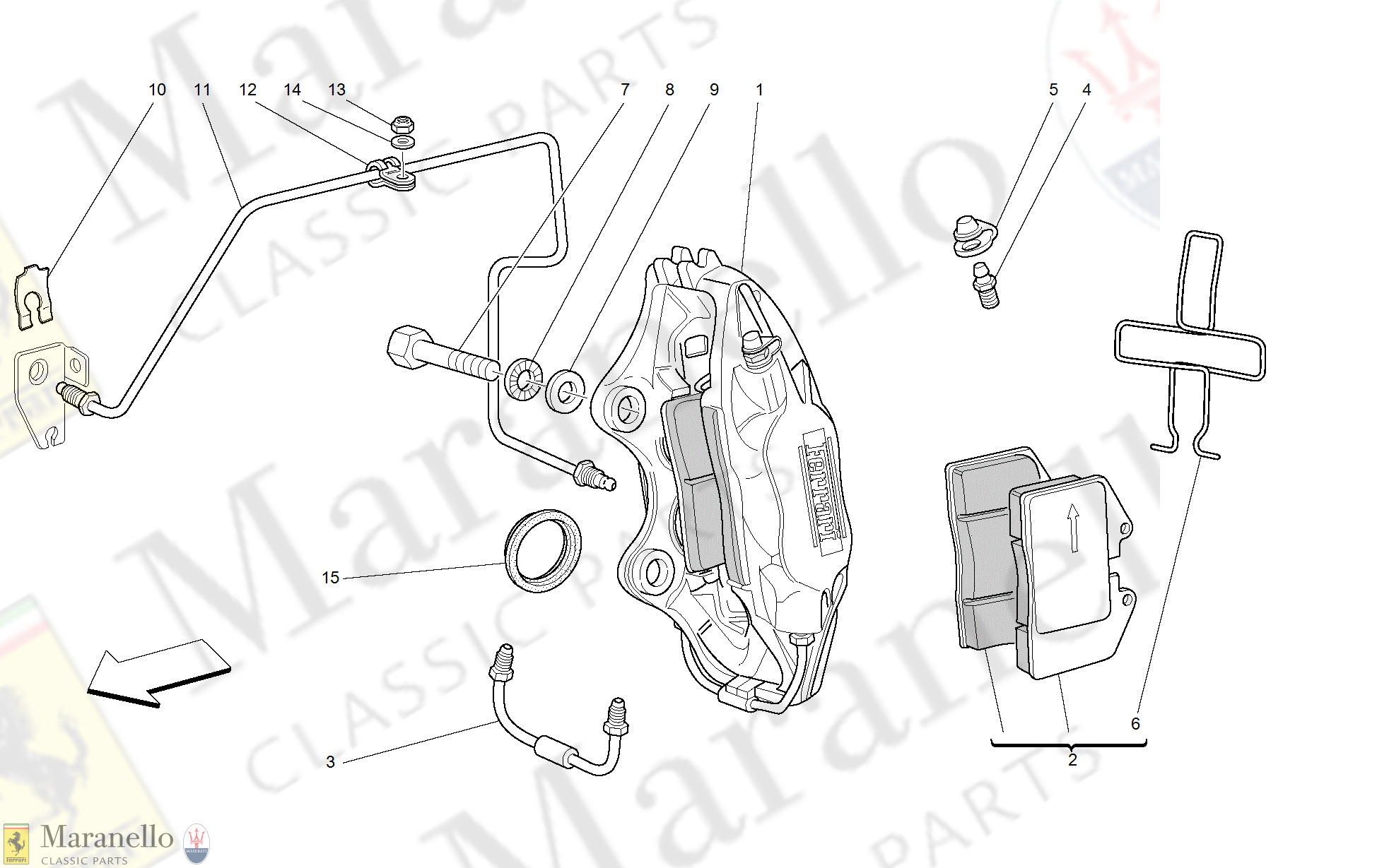 047 - Caliper For Rear Brake