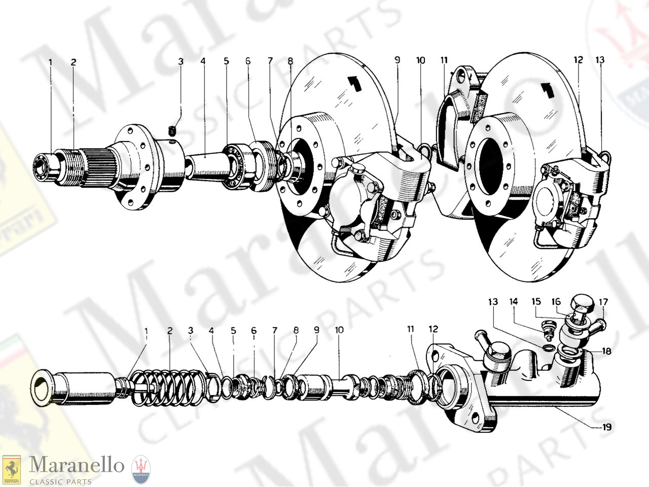 024 - Brake Discs &  Master Cylinder