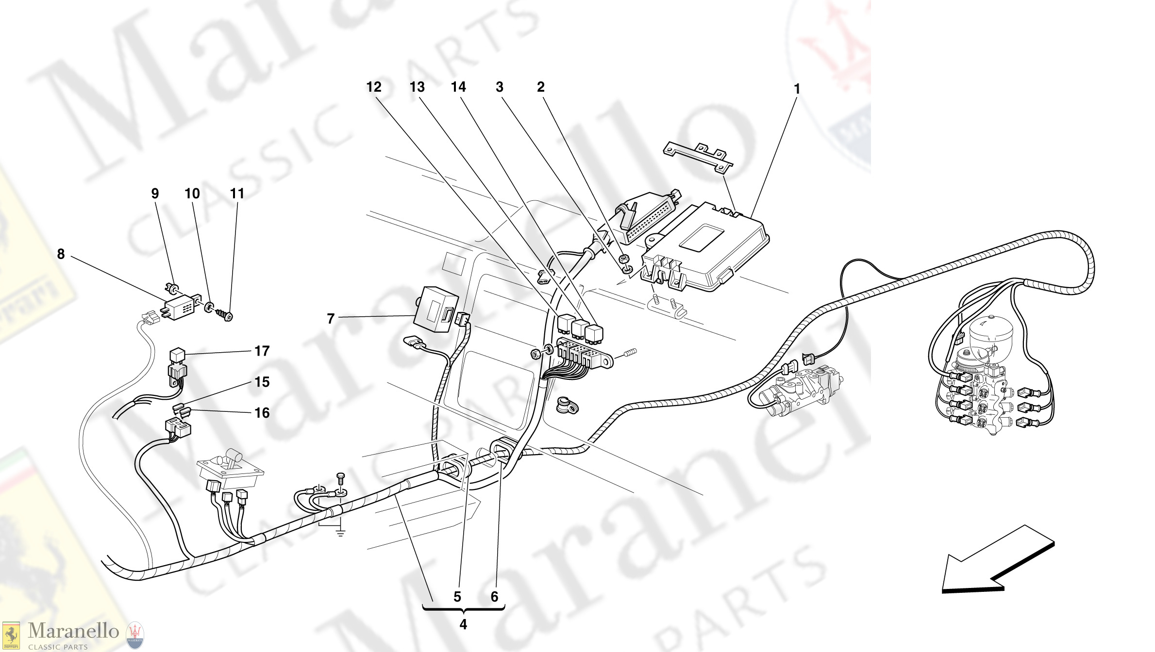 029 - Electronic Gearbox Control -Valid For 355 F1 Cars-