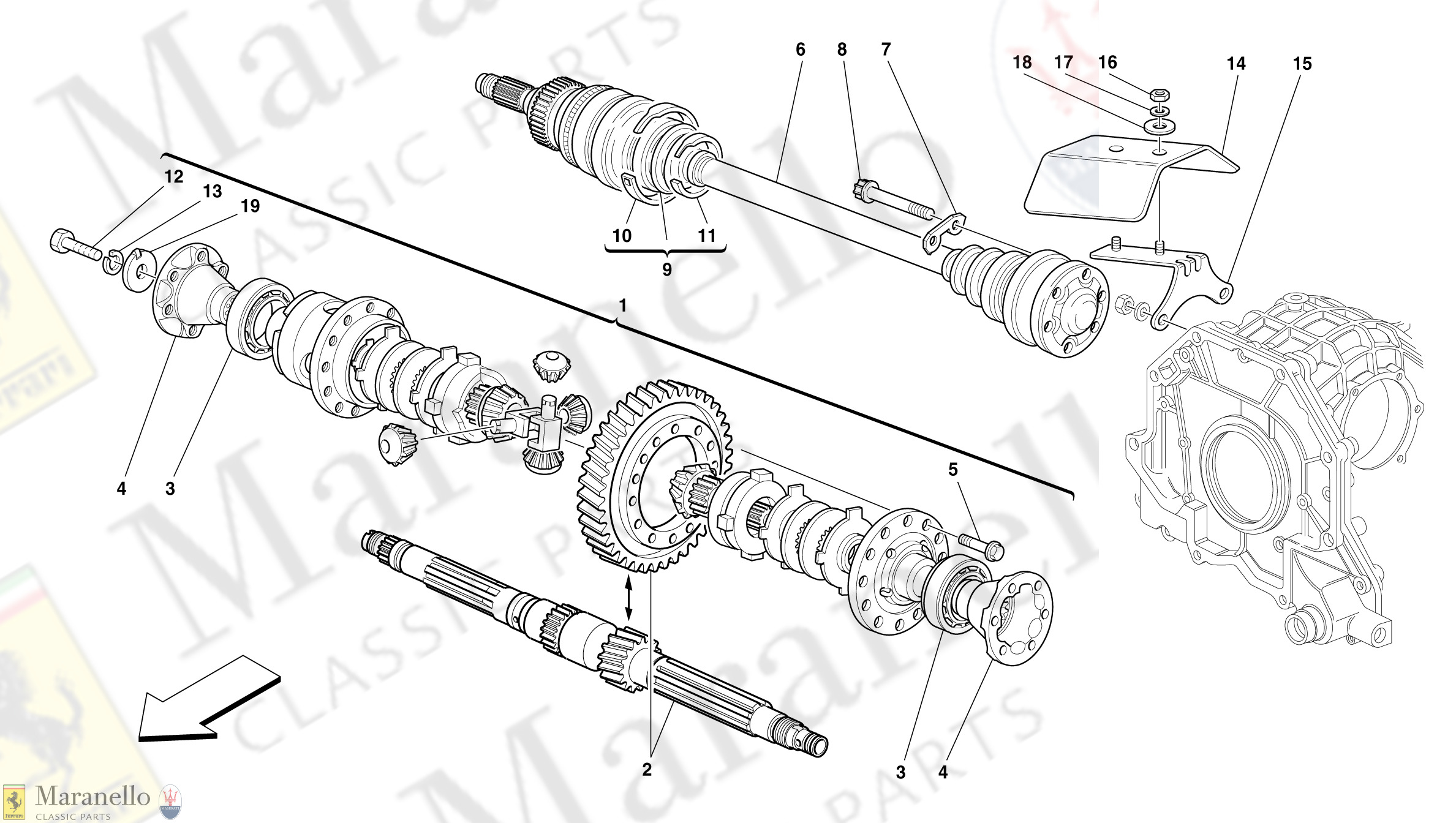 036 - Differential And Axle Shafts