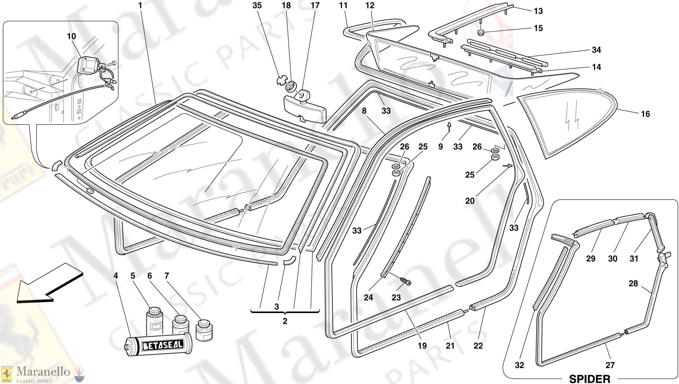 127 - Glasses And Gaskets