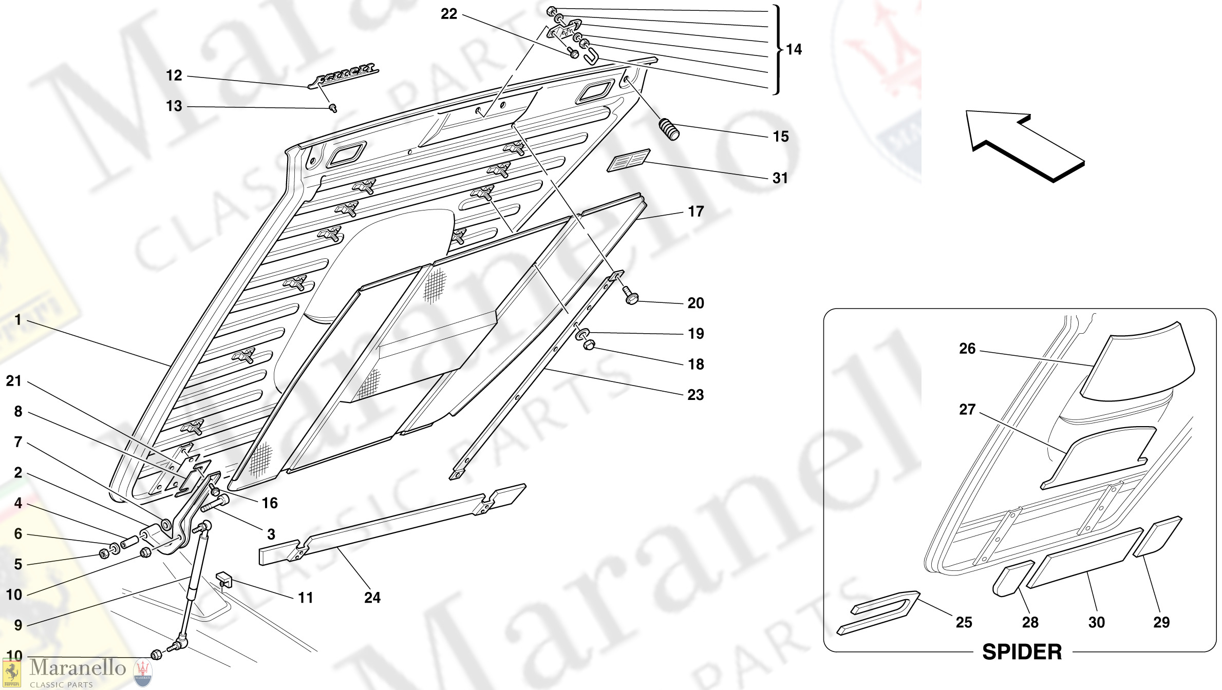 119 - Rear Hood