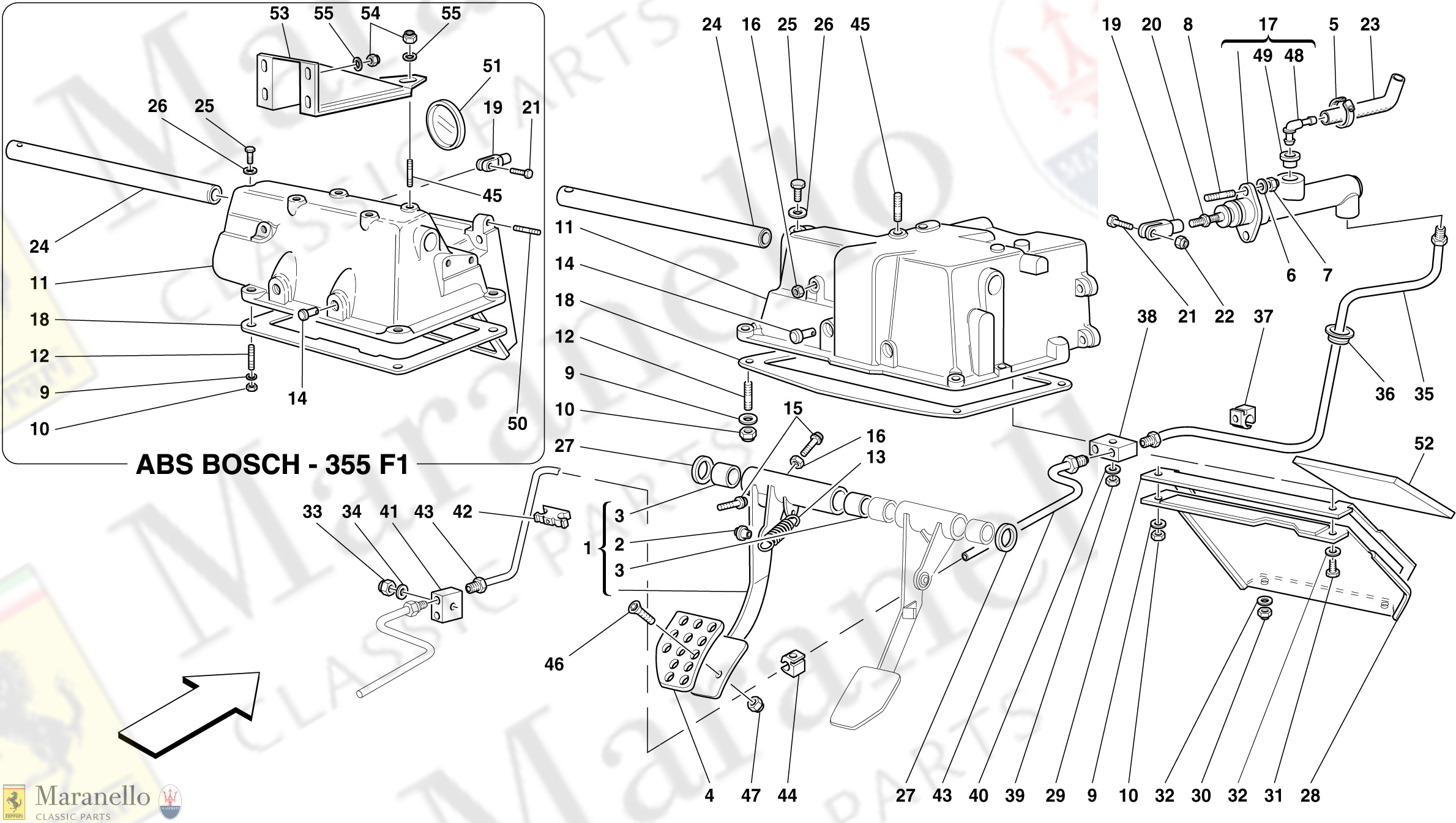 026 - Clutch Release Control And Pedal Support -Valid For Gd-