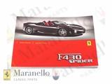 F430 Spider Use And Maintenance Manual - Japanese