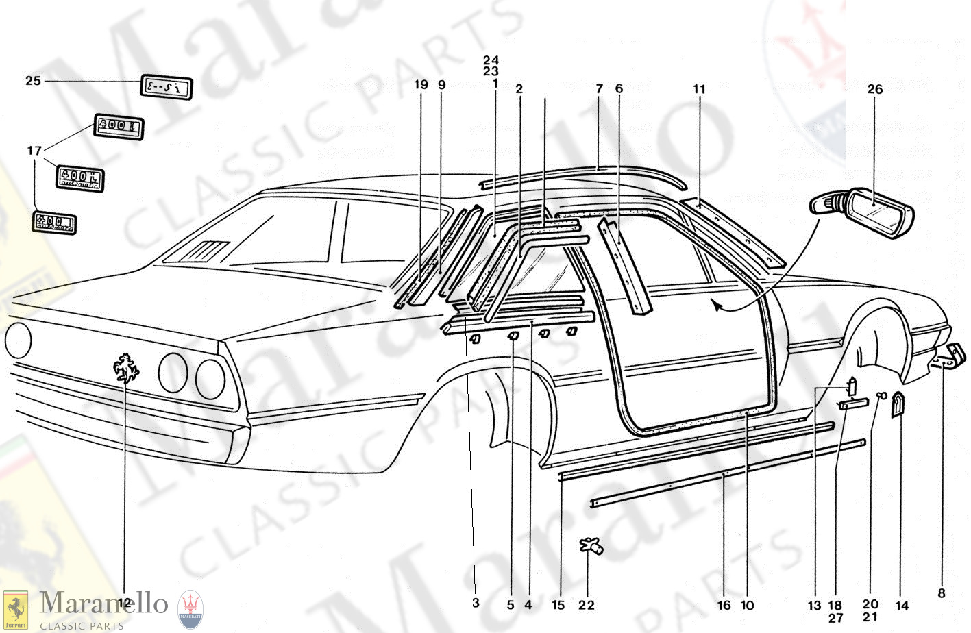 215 - External Side Trim