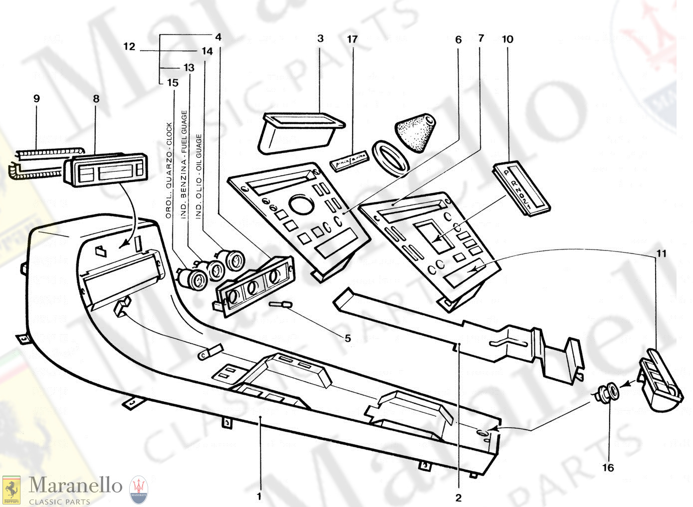 221C  - Centre Console