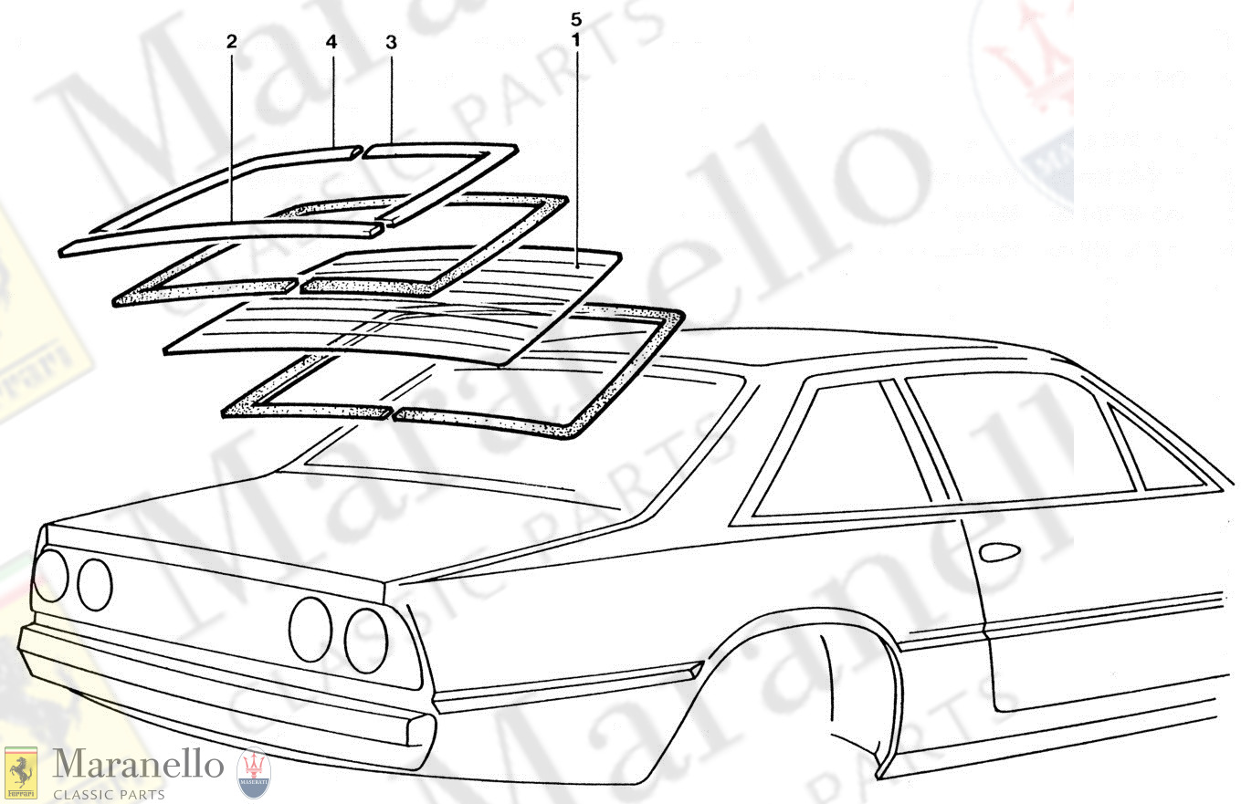 227 - Rear Window Components