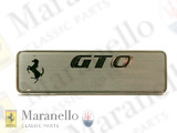 Dedication Plaque GTO