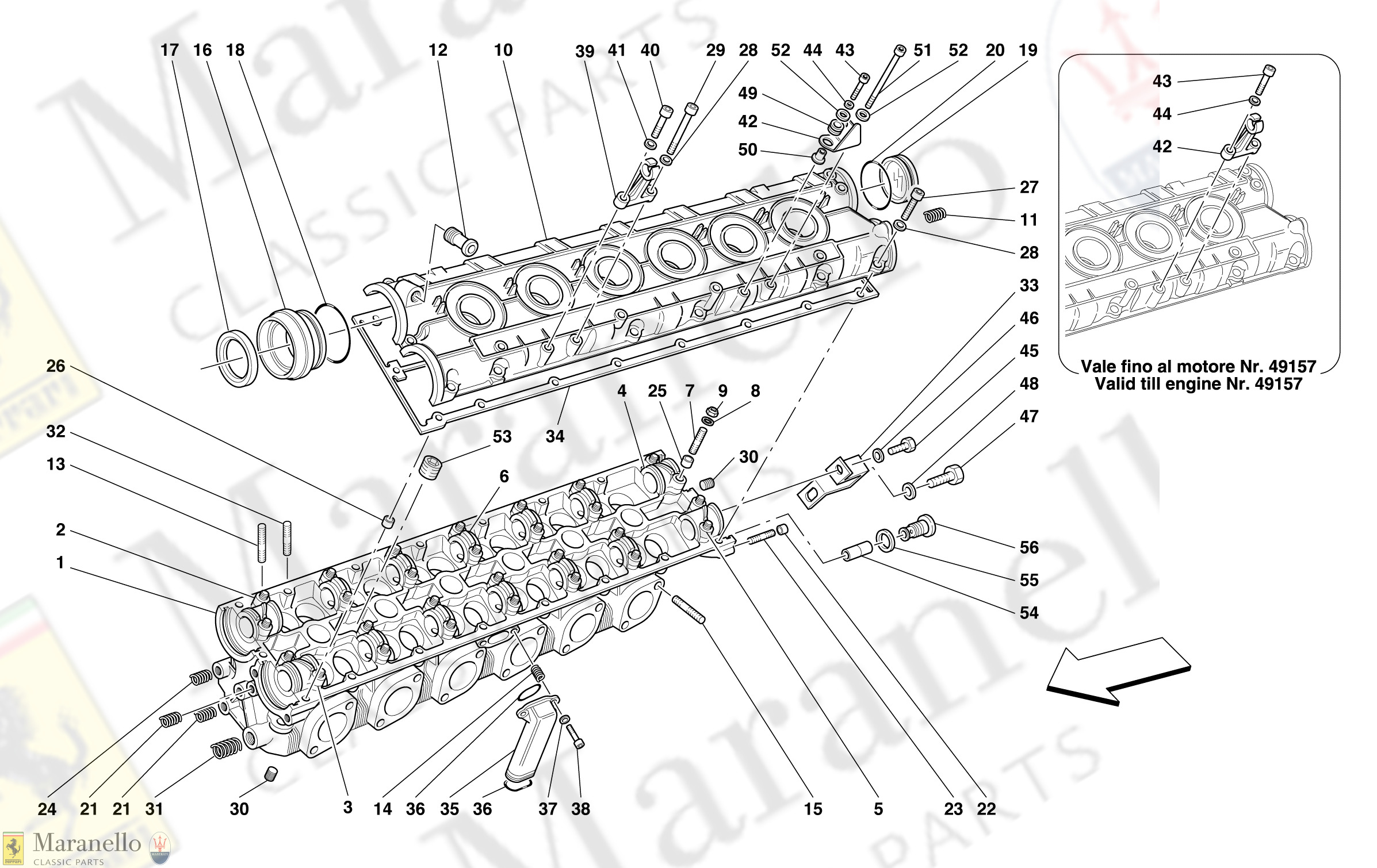 005 - L.H. Cylinder Head