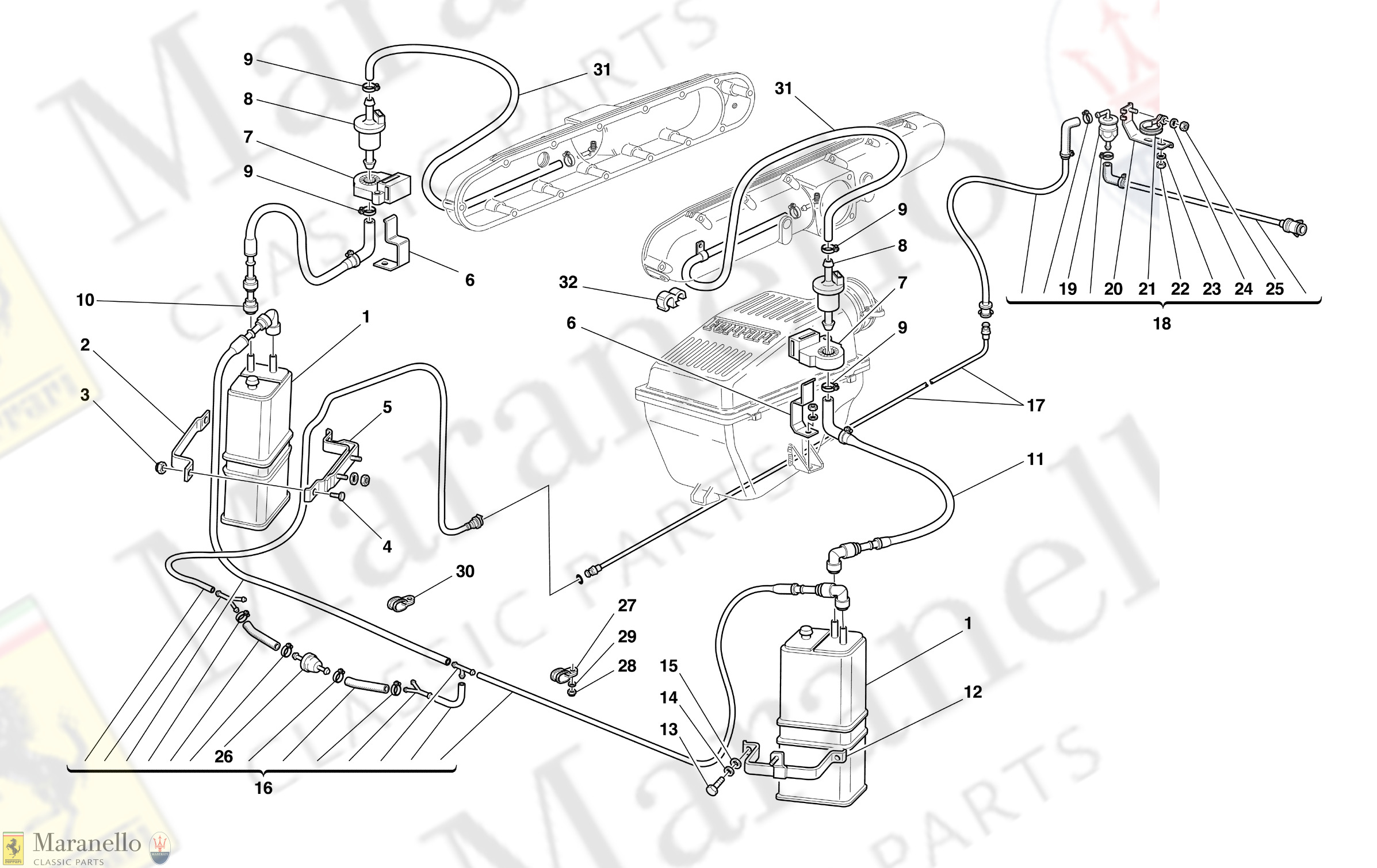 015 - Antievaporation Device -Valid For Usa M.Y. 99 And Cdn M.Y. 99-