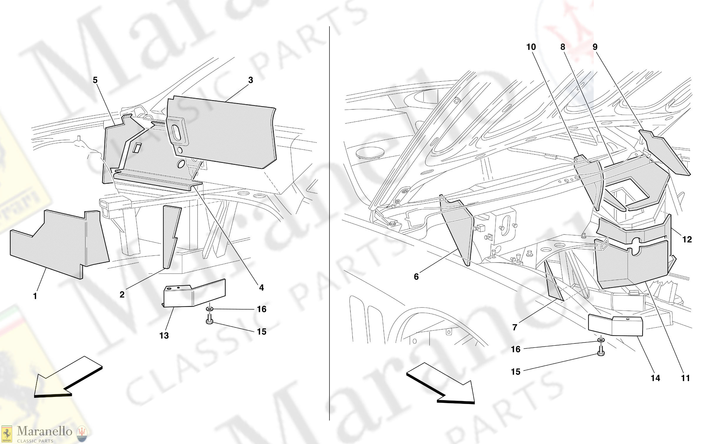 108 - Engine Compartment Fire-Proof Insulations -Not For Gd-