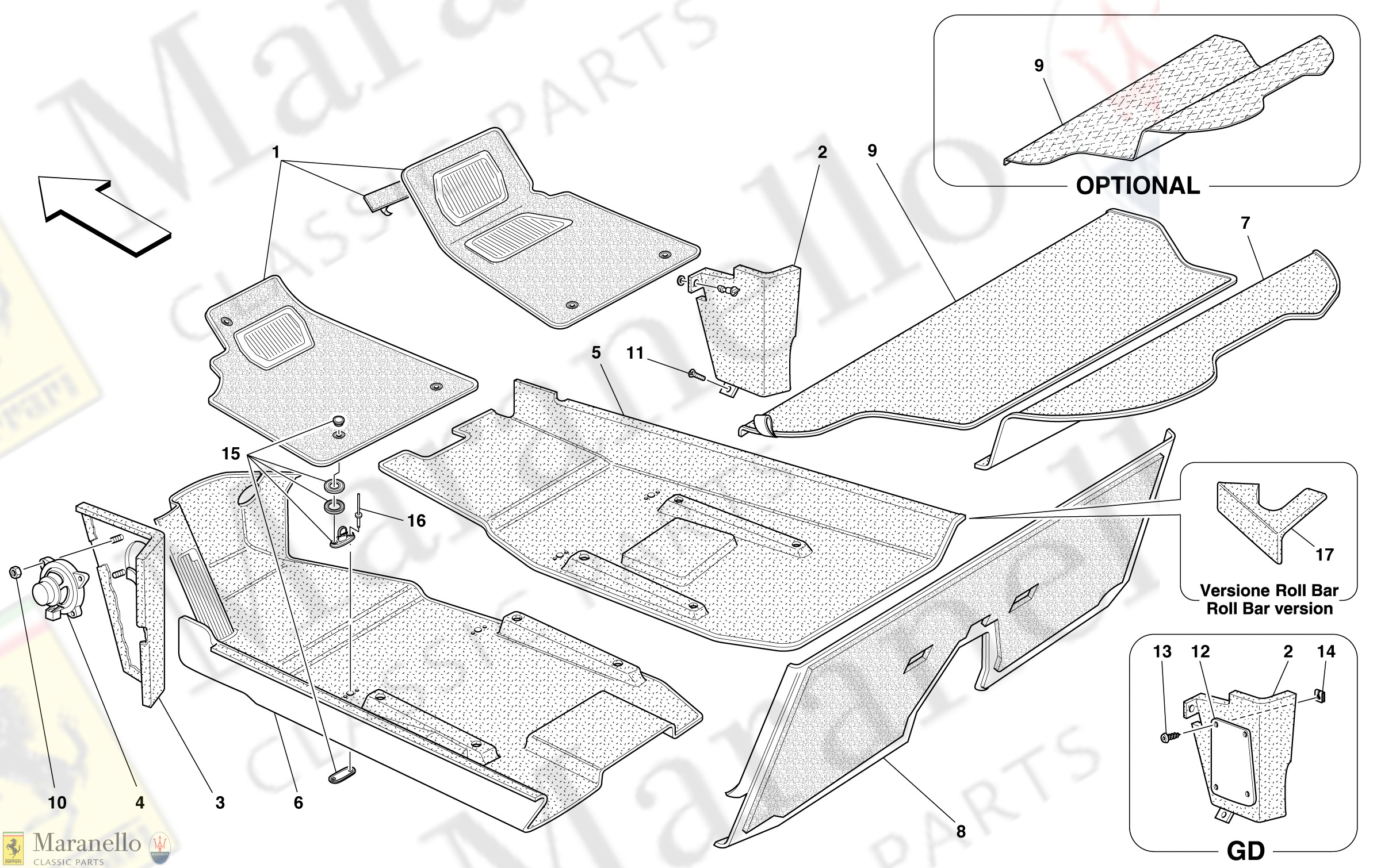 113 - Passengers Compartment Upholstery And Carpets