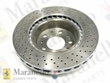 355 Front Drilled Brake Disc