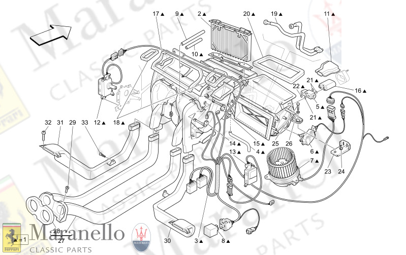 C8.41 - 1 AC UNIT DASHBOARD DEVICES