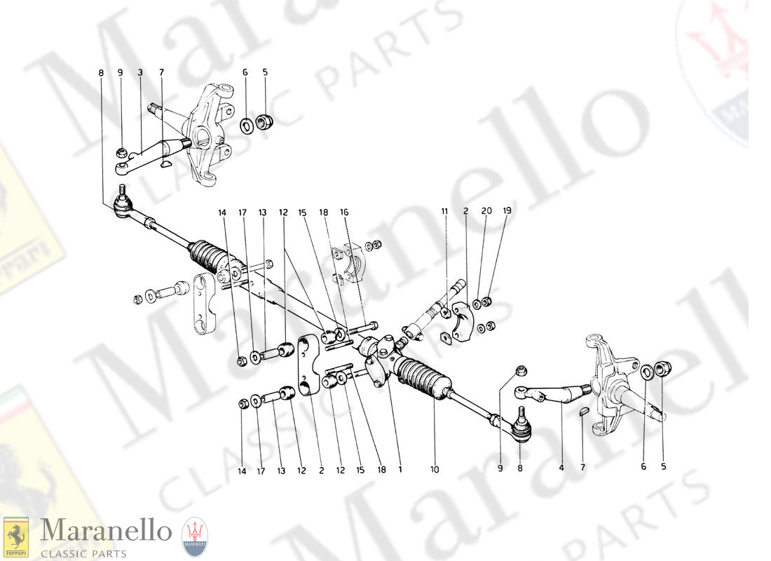 029 - Steering Rack And Linkage