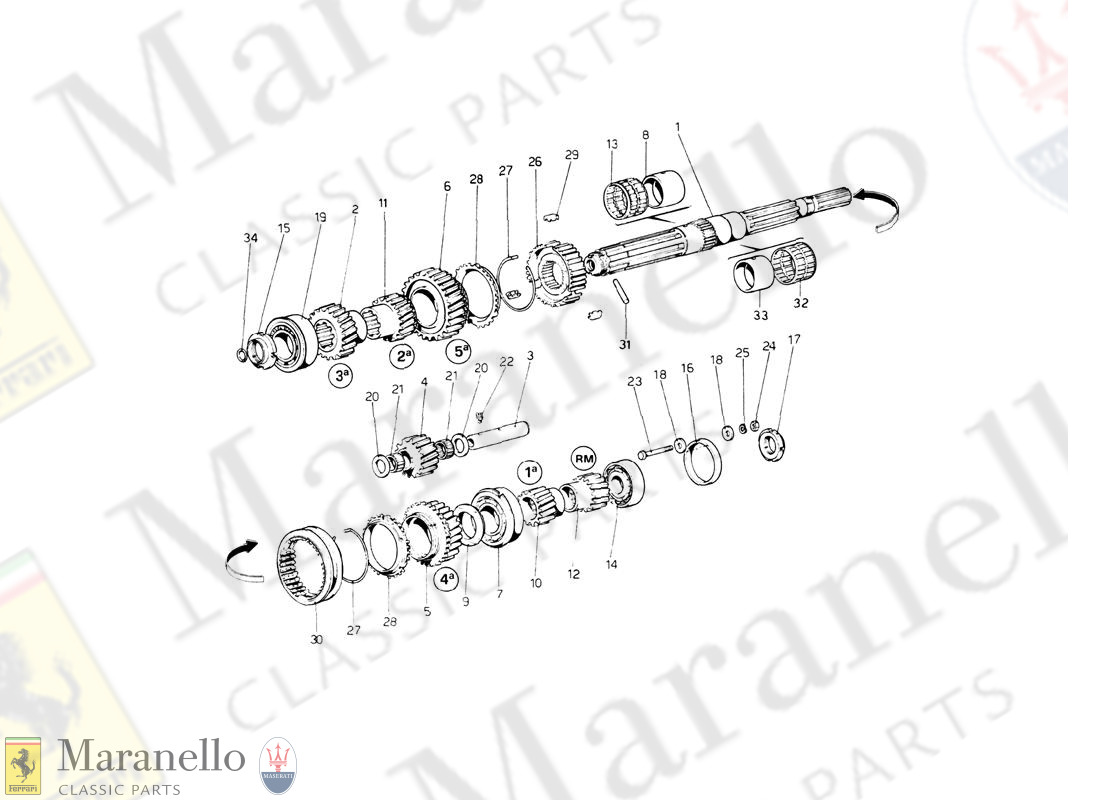 021 - Main Shaft Gears