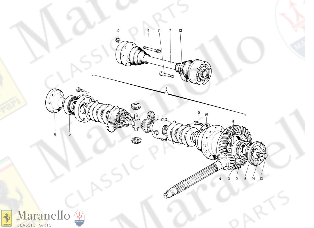 024 - Differential And Axle Shafts