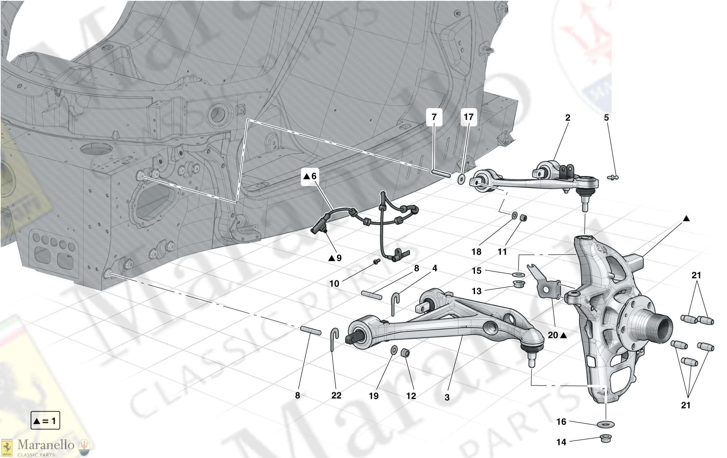 030 - Front Suspension - Arms