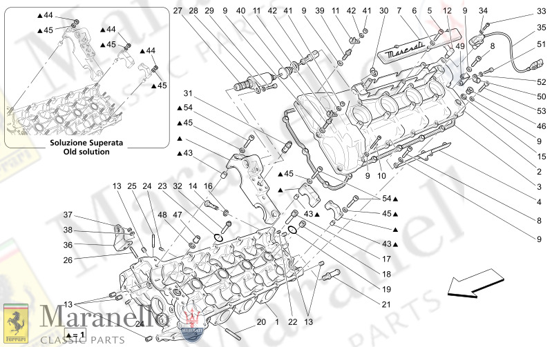 M1.21 - 1 LH CYLINDER HEAD