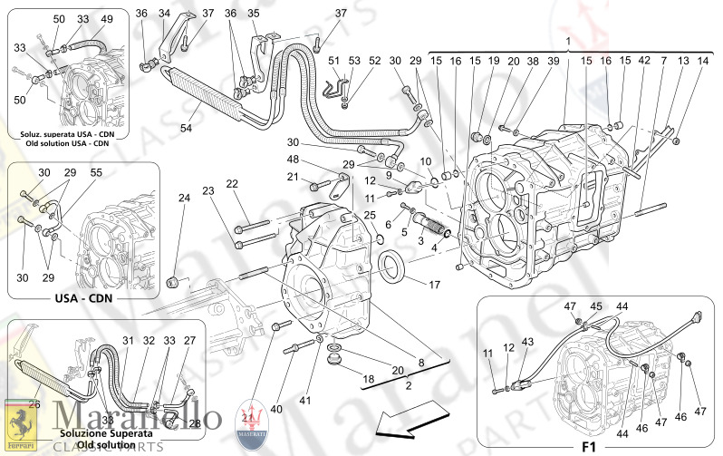 M3.10 - 1 GEARBOX HOUSINGS