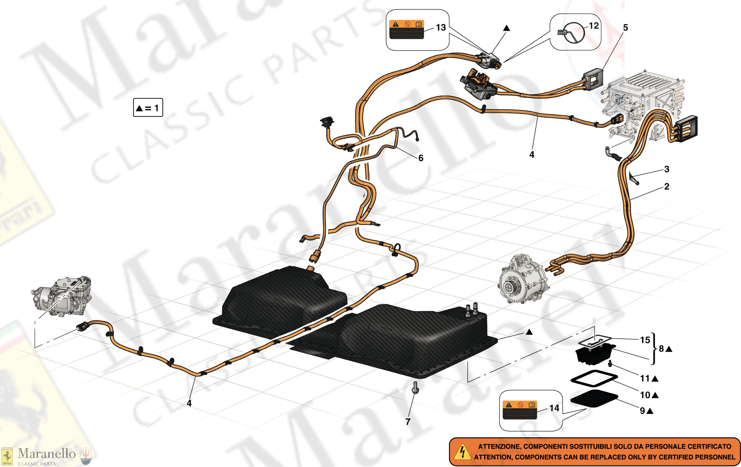 127 - Hv Battery And Wiring Harnesses