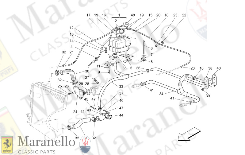 M1.71 - 1 COOLING SYSTEM NOURICE AND LINES