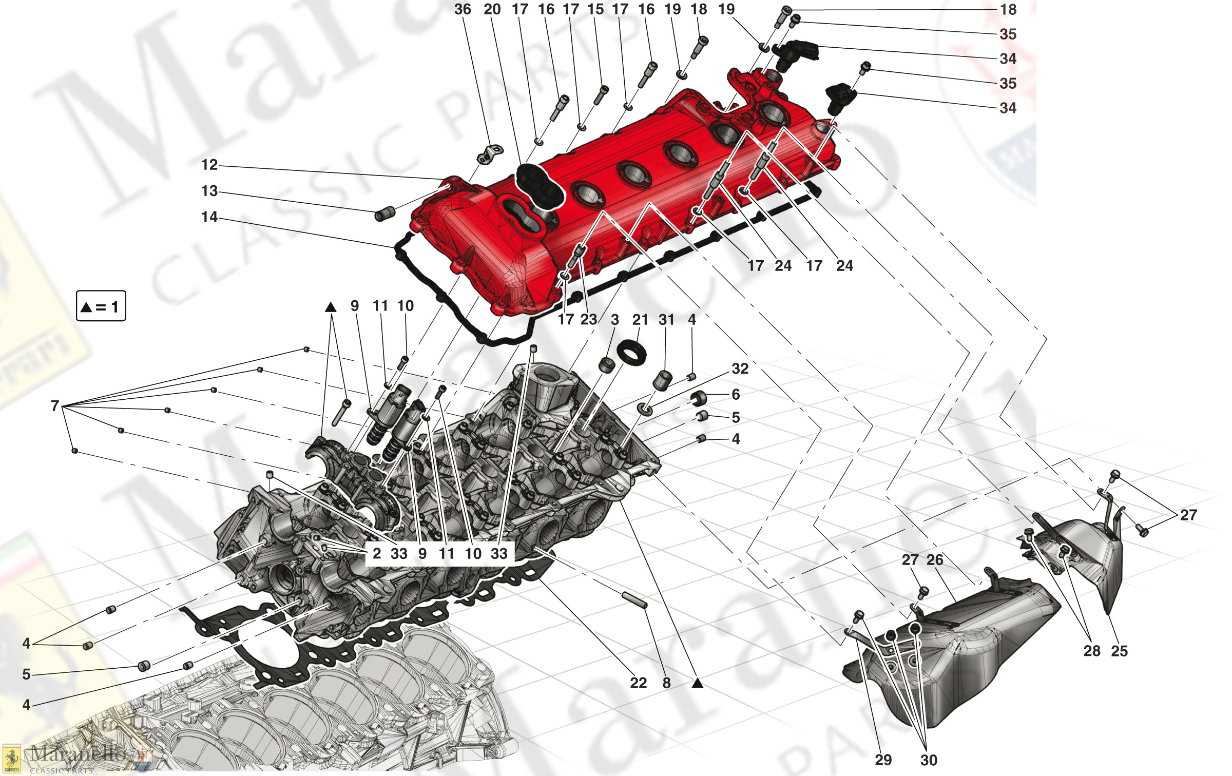 004 - Left Hand Cylinder Head