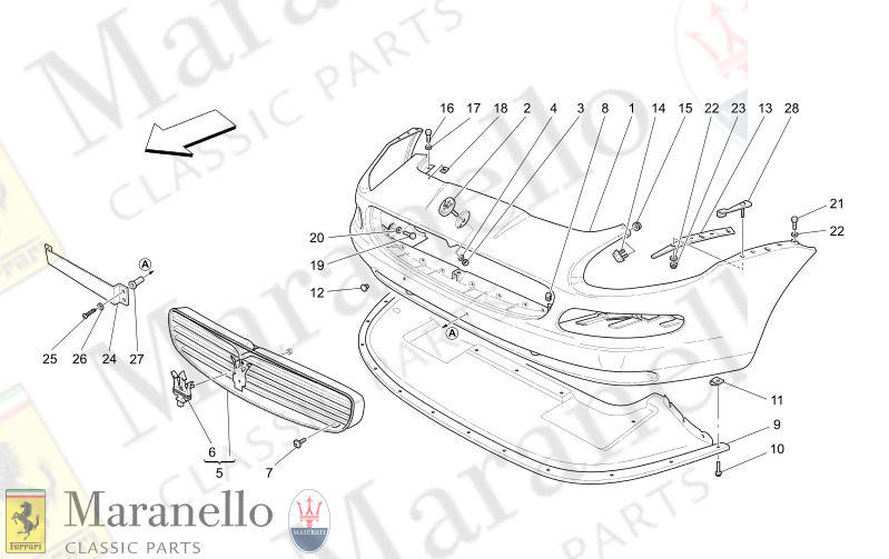 C9.10 - 1 FRONT BUMPER