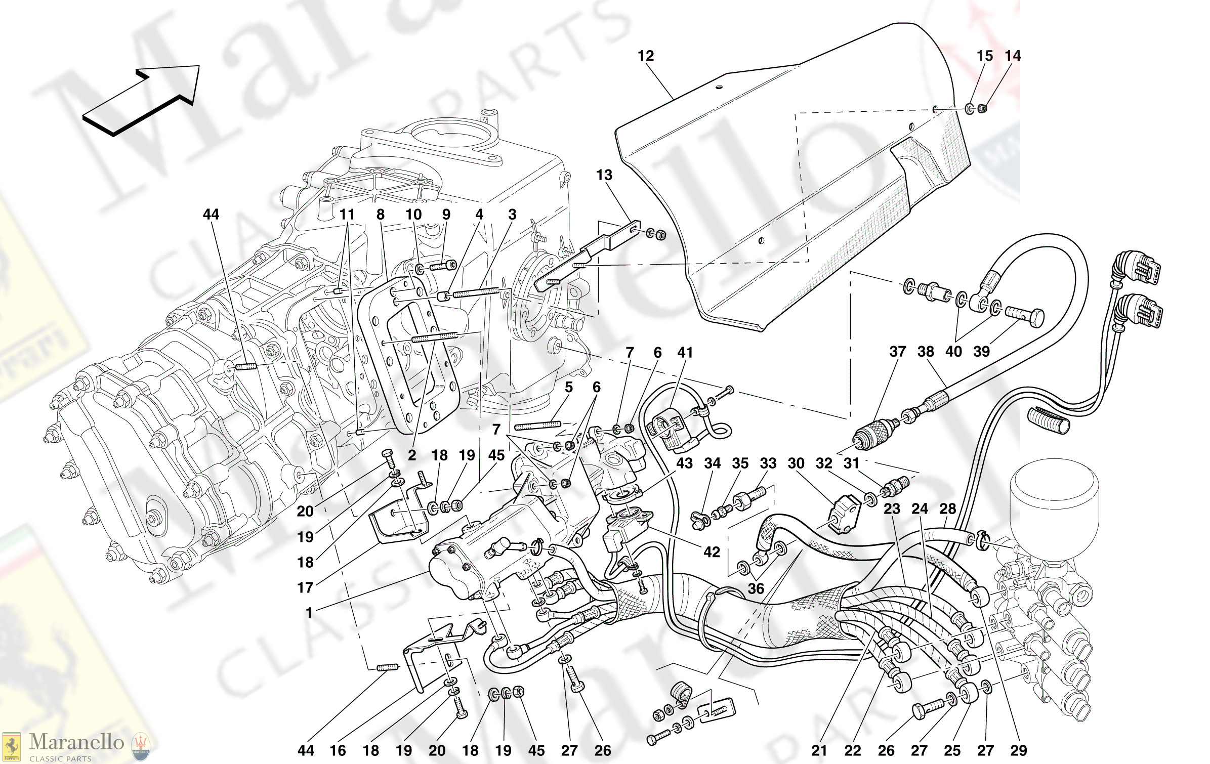 C 23 - F1 Clutch Hydraulic Control