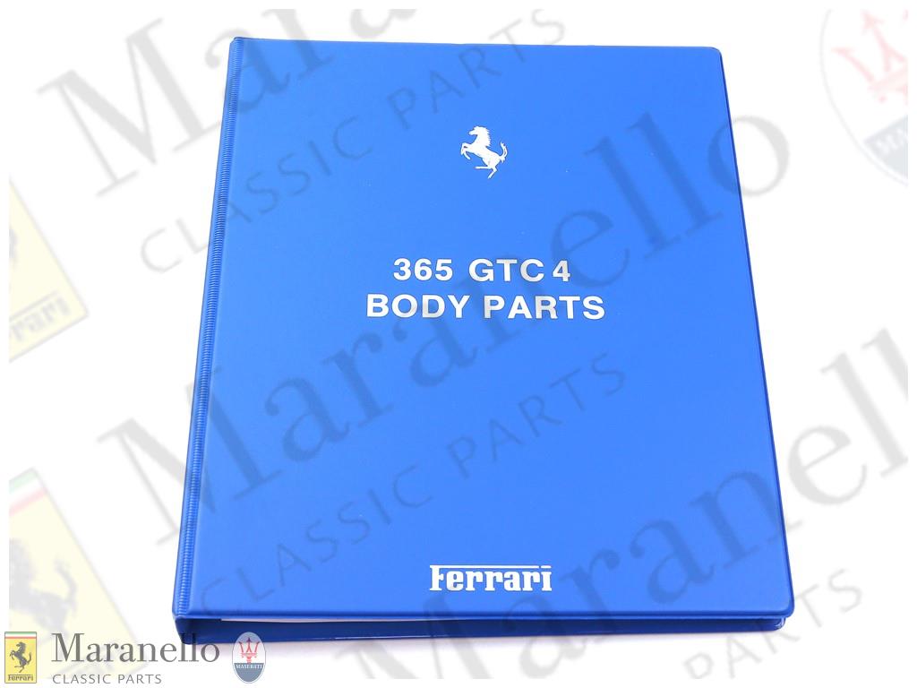 365 GTC4 Body Parts Catalogue (Reprint)