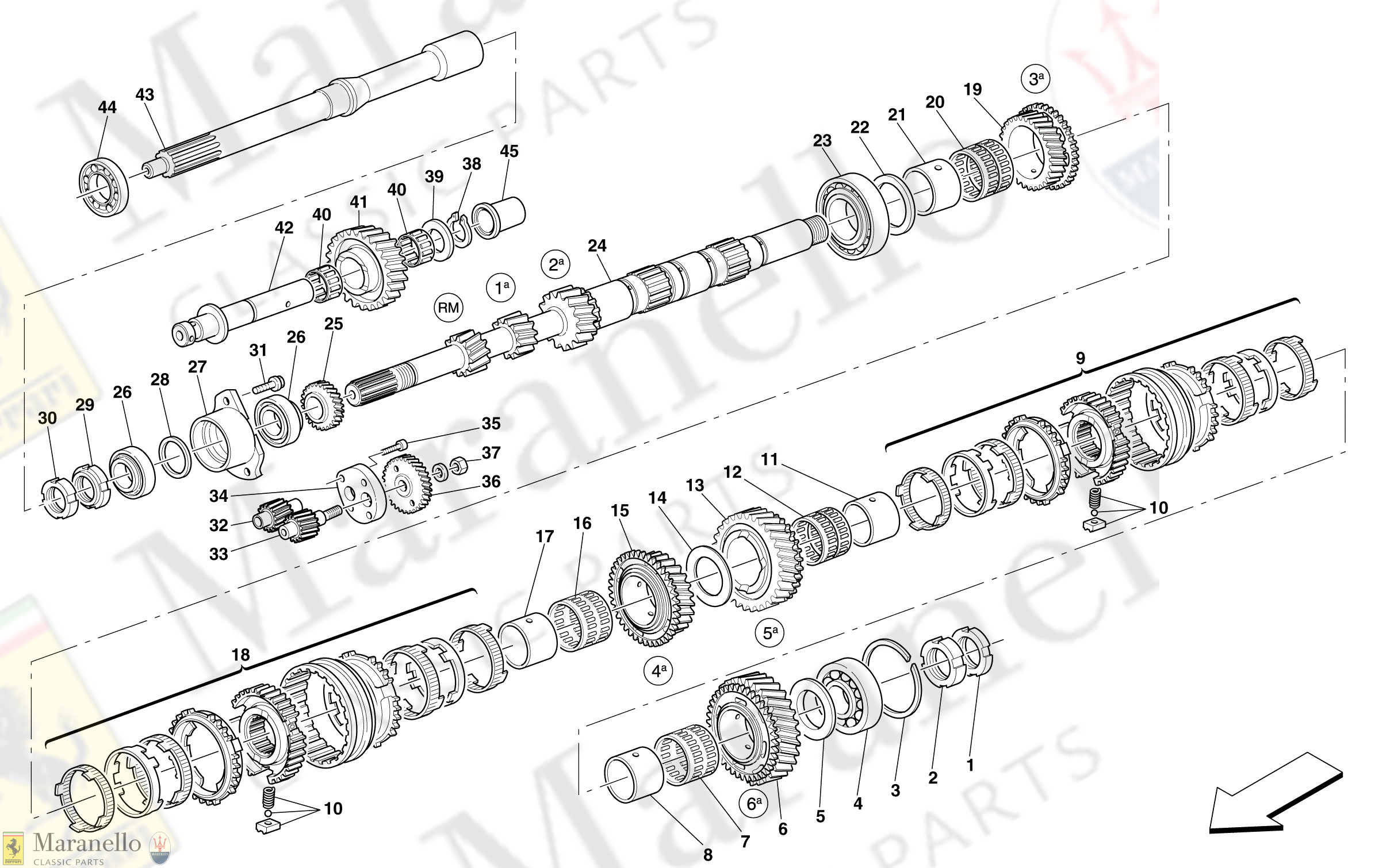 C 27 - Main Shaft Gears