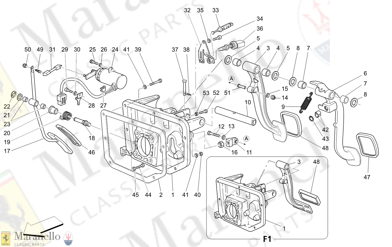 M5.20 - 11 - M520 - 11 Complete Pedal Board Unit