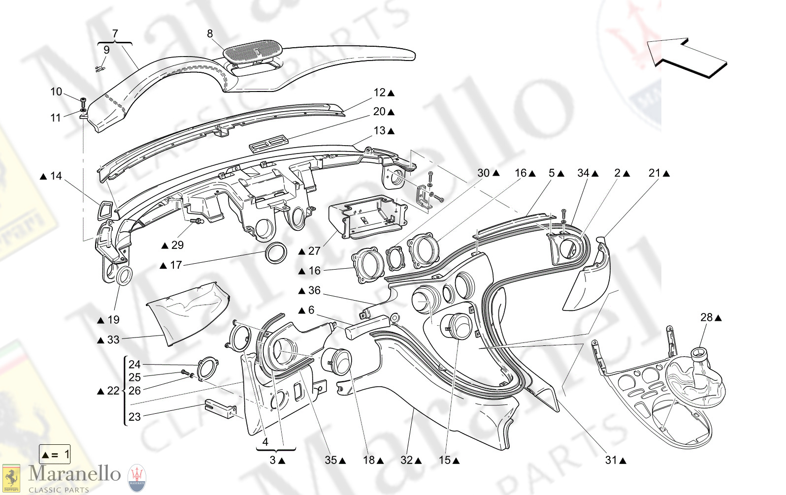 C9.50 - 11 - C950 - 11 Dashboard Unit