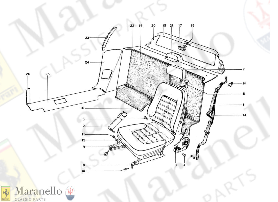 110 - Interior Trim, Accessories And Seats