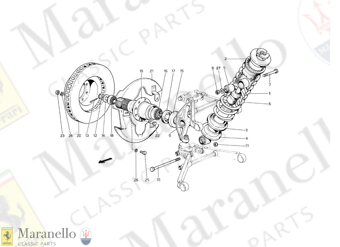 031 - Front Suspension - Shock Absorbers