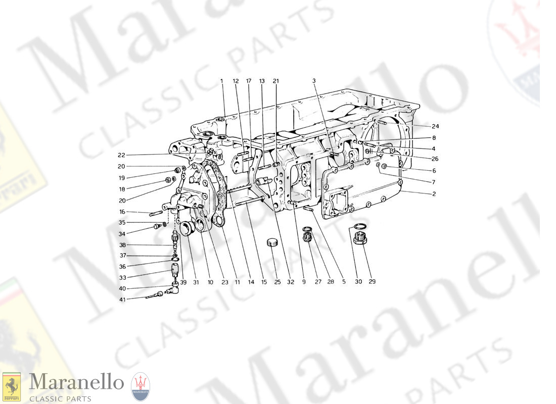 020 - Gearbox (Up To Car No. 17535)