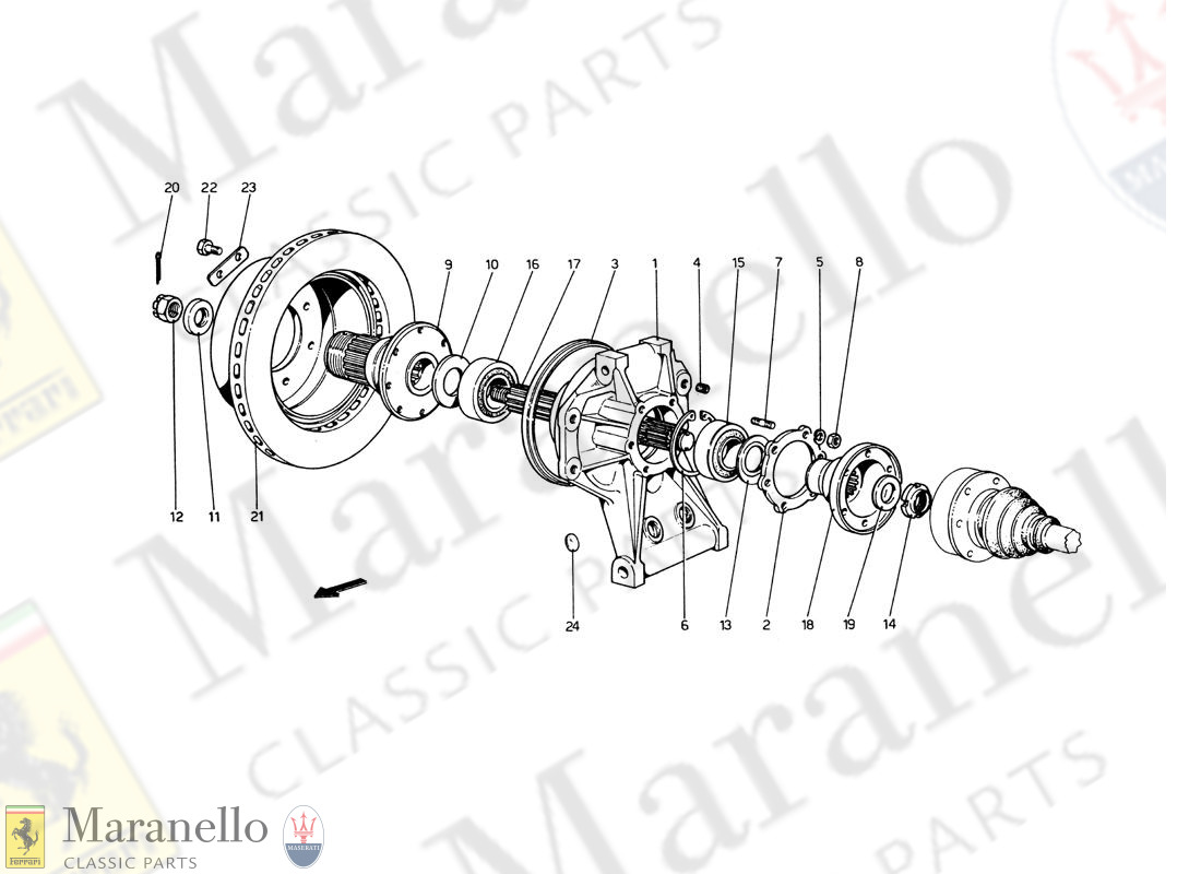 033 - Rear Suspension - Brake Disc